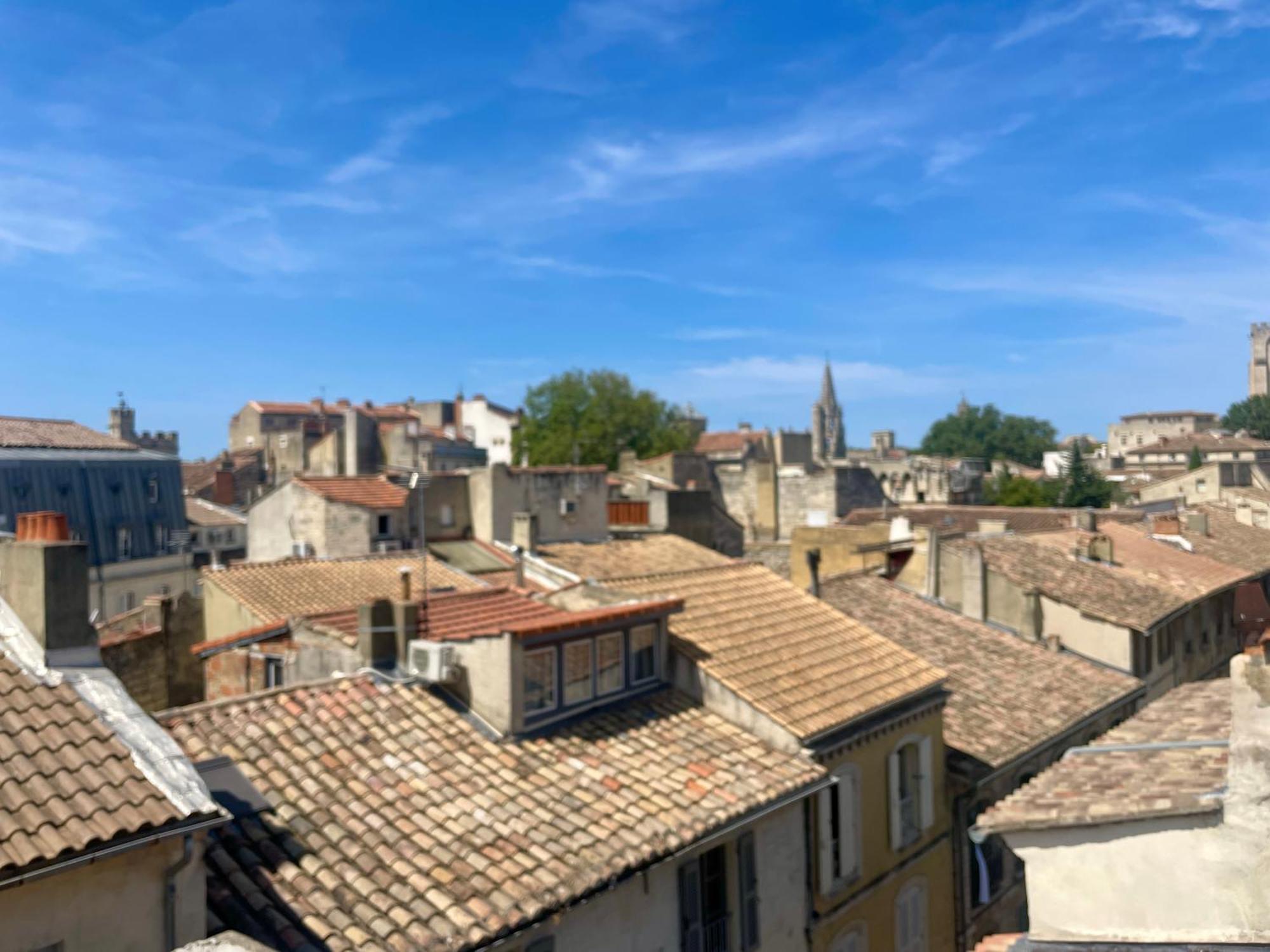 Le Toit D'Avignon - Intra-Muros - Terrasse Vue Palais Des Papes - Ideal Festival - Climatisation - Wifi Zewnętrze zdjęcie